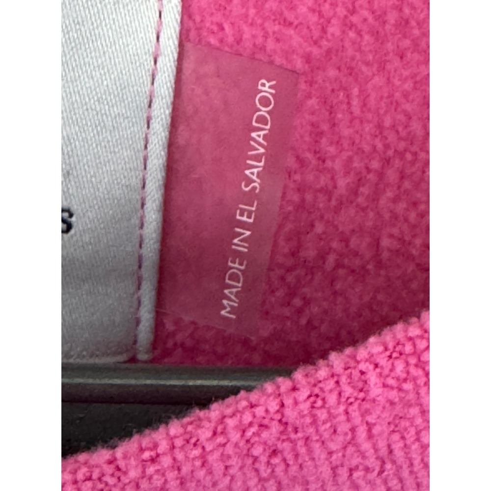Dudley Stephens Pink Fleece Puff Sleeve Sweatshirt XXL - Picture 6 of 16